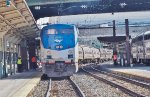 The northbound Crescent just arrived at Washington DC Union Station